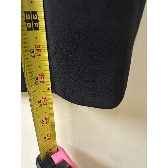 Calvin Klein Size 2 Black Sparkle Split Sleeve Knee Length Work Dress Cocktail - Picture 10 of 11